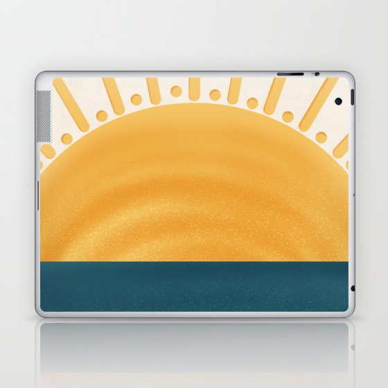 Ocean Sunset Laptop & iPad Skin