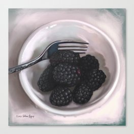 Blackberries Canvas Print