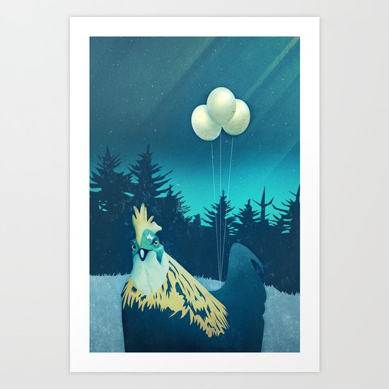 What the Hegg?! Art Print