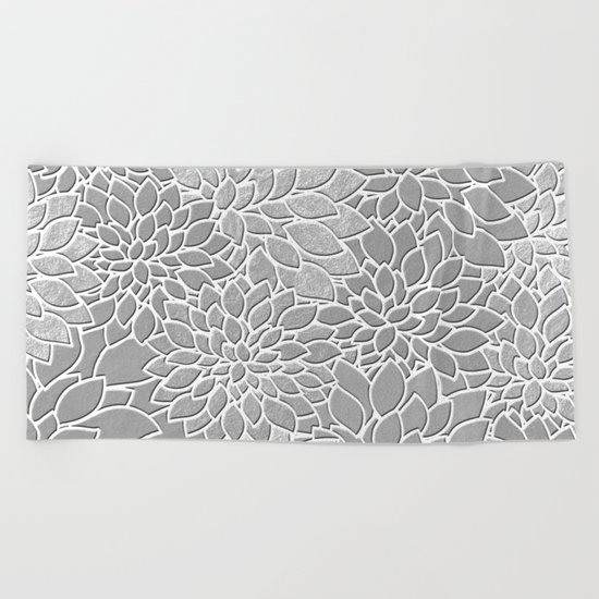 Floral Abstract 29 Beach Towel