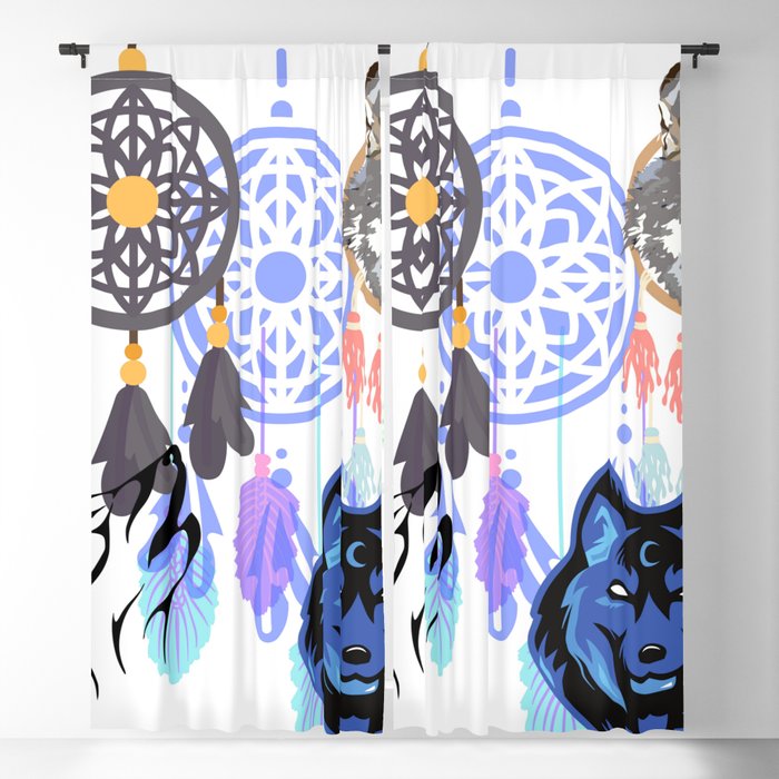 Wolves Blackout Curtain