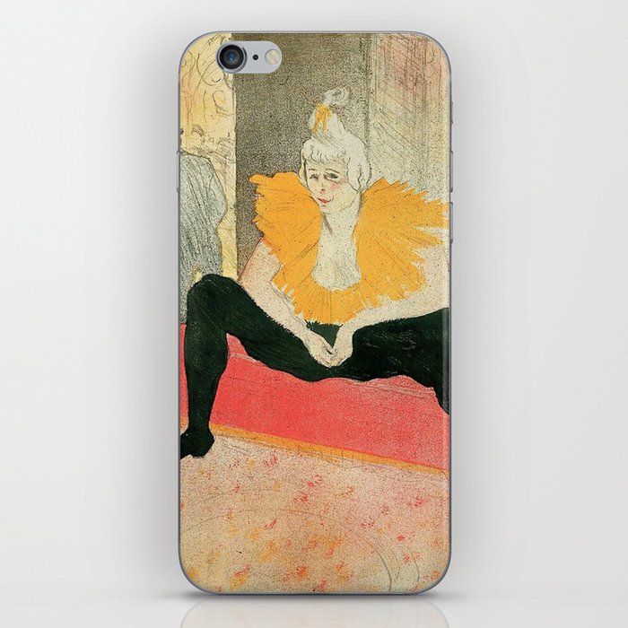 Henri de Toulouse-Lautrec "Sitting Clown" iPhone Skin