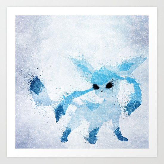 Ice Art Print