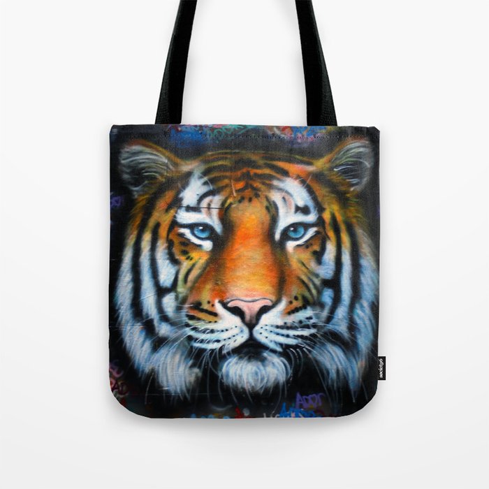 Tiger of Hosier Lane Tote Bag