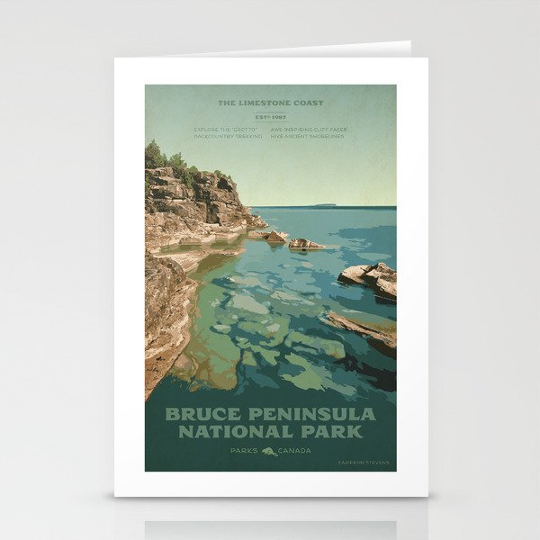 Bruce Peninsula National Park Stationery Cards
