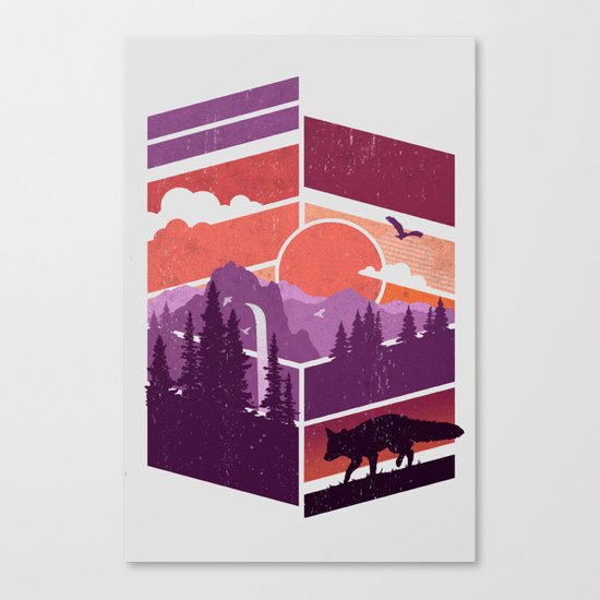 Vanishing Points Canvas Print