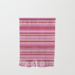 Pink & Yellow Stripes Wall Hanging