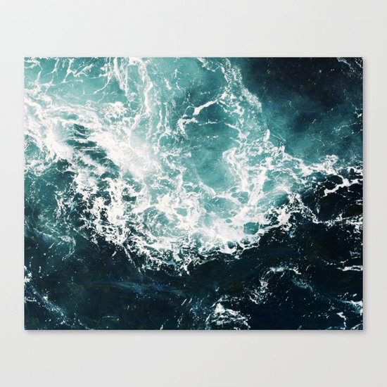 Sea waves II Canvas Print