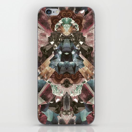 Crystal Collage iPhone & iPod Skin