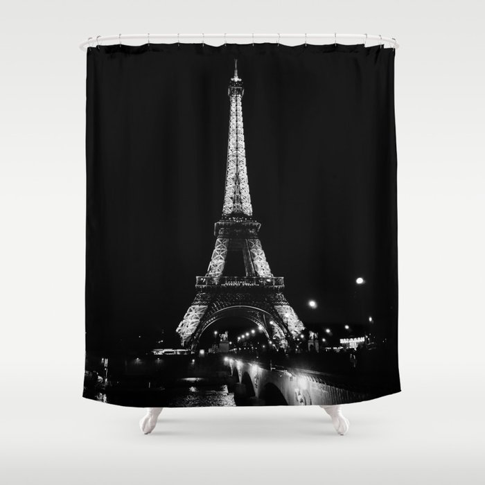 Eiffel Tower Shower Curtain By Sairah Yael Society6