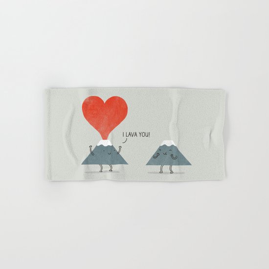 I Lava You Hand & Bath Towel