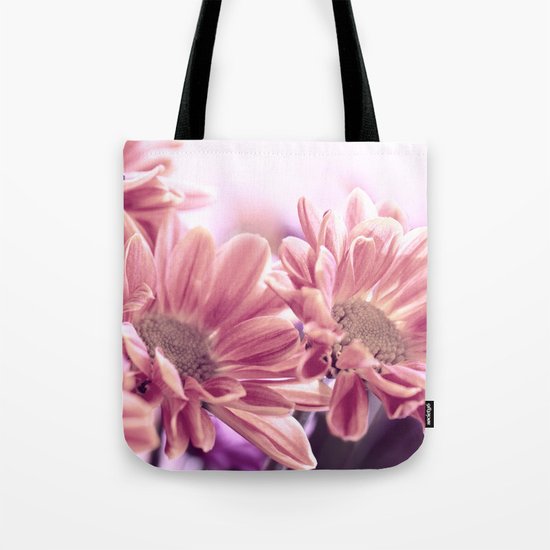Aster flower macro 254 Tote Bag