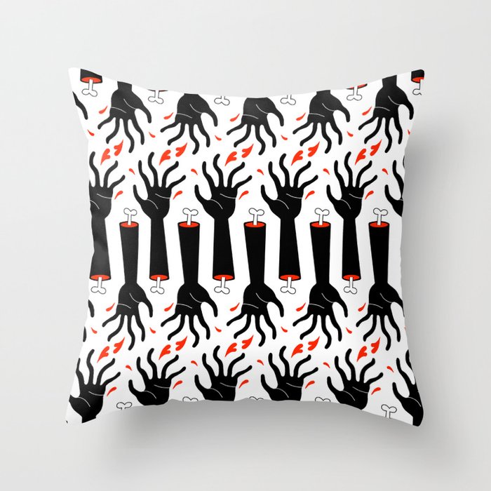 Severed Arms Throw Pillow By, Pillows With Arms