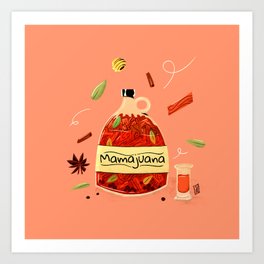 Mamajuana Art Print
