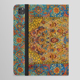 Hereke Vintage Persian Silk Rug Print iPad Folio Case