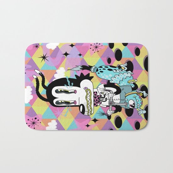No Training Wheels Required Bath Mat