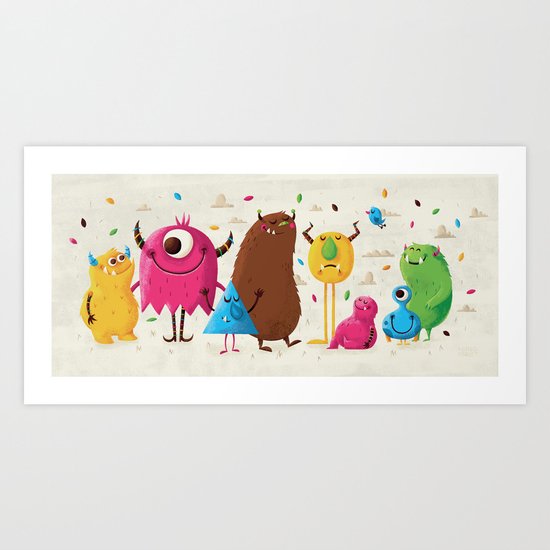 The old and the new Art Print