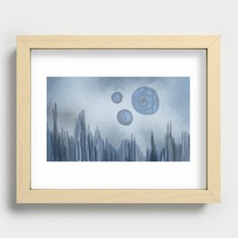 moons Recessed Framed Print