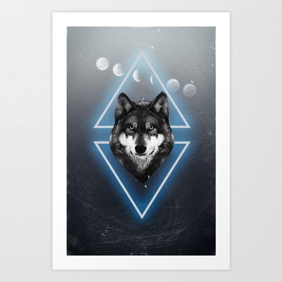 Jack Wolf Art Print