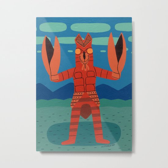 Alien Baltan Metal Print