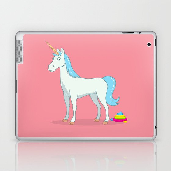 Unicorn Poop Laptop & iPad Skin