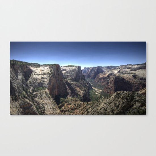 Zion Canyon Canvas Print