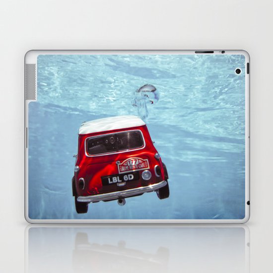 deep water swimming mini #1 Laptop & iPad Skin