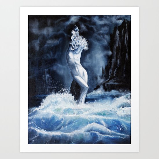 Undine Art Print