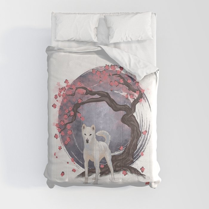 Dog Collection - Japan - Kishu-ken (#6) Comforter