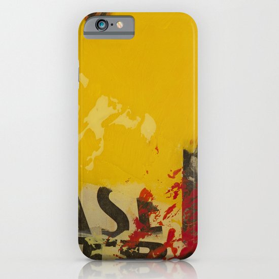 YELLOW3 iPhone & iPod Case