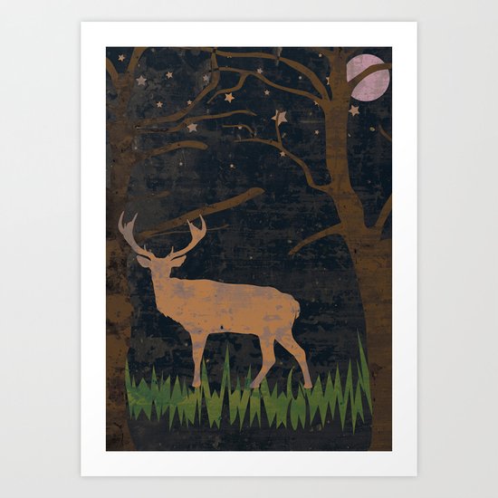 Glory of the Night Art Print