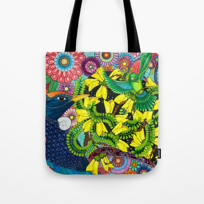 Golden Heart Tote Bag