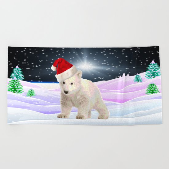 Save My Home | Christmas Spirit Beach Towel