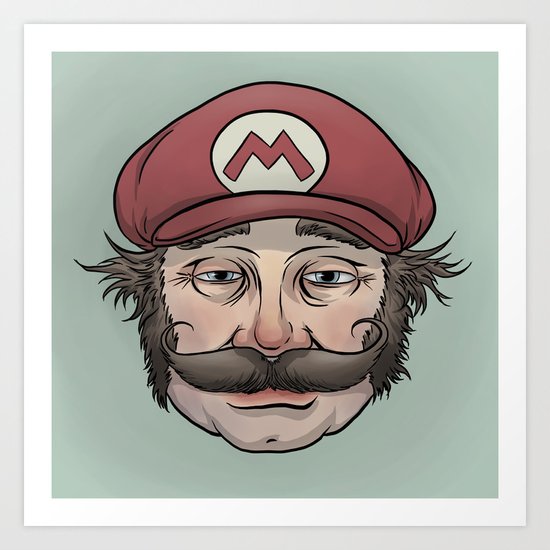 It'sa Me! Mario! Art Print