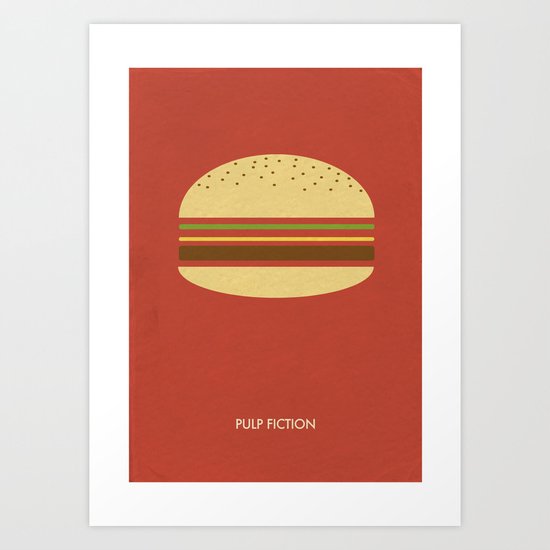 Pulp Fiction Art Print
