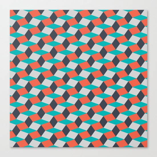 Four Colors Canvas Print
