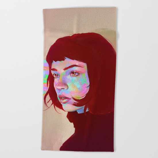 Colorful Mind Beach Towel