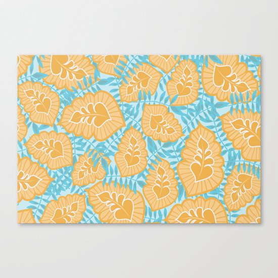 Sunny Tropics 2 Canvas Print