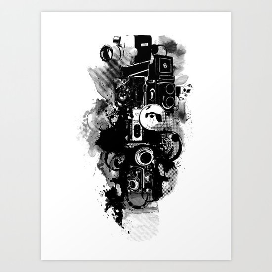 Surveillance Art Print