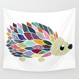 Abstract Hedgehog Wall Tapestry