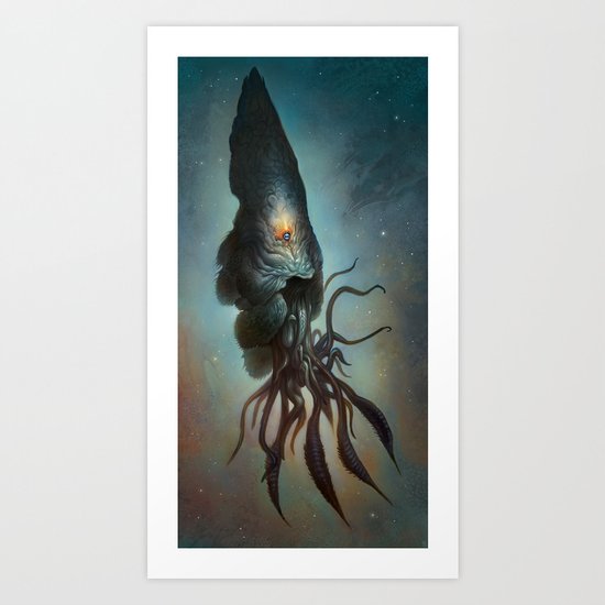 Yawanpok the Void Menace Art Print