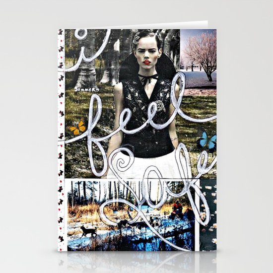 I Feel Safe Stationery Cards
