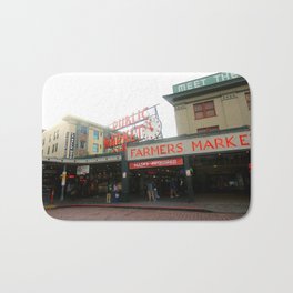 Pike Place Market, Seattle, Washington Bath Mat