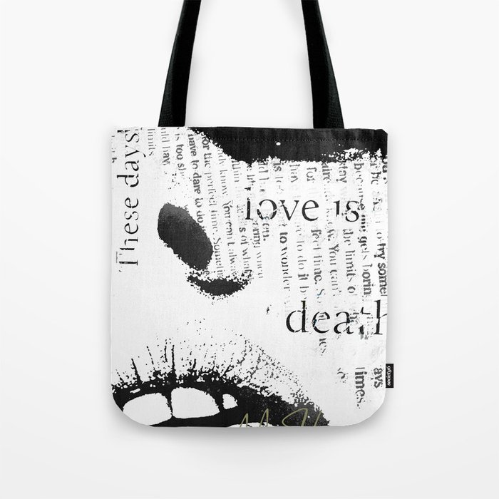 Love is Death Tote Bag