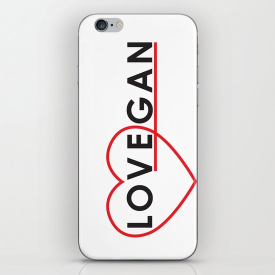 LOVEGAN (Love Vegan) iPhone & iPod Skin