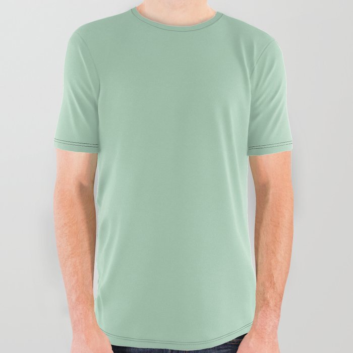 Taffy Twist Green All Over Graphic Tee
