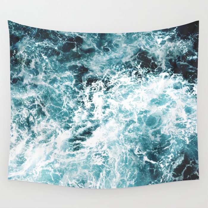 Sea Waves Wall Tapestry