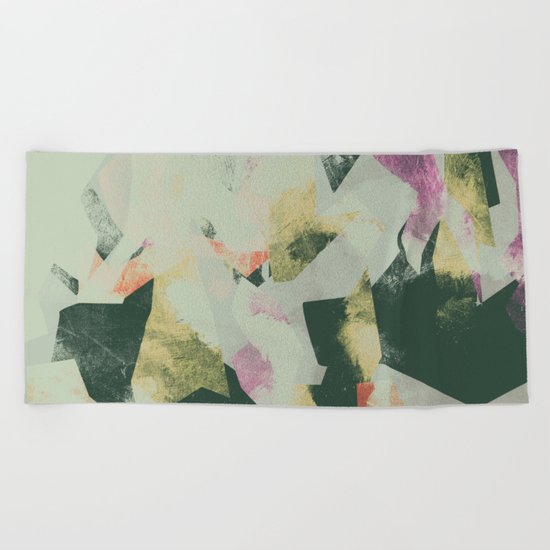 Camouflage III Beach Towel