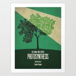 Photosynthesis - Minimalist Board Games 10 Art Print