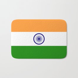 Flag of India Bath Mat | Flag, India, National, Graphicdesign, Mumbai, Bombay, Delhi, Indian 